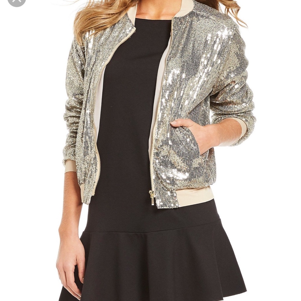 Gold Sequin Jacket